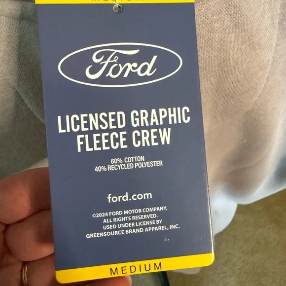 Ford Bronco Graphic Gray Sweatshirt Men’s size M - Picture 5 of 6